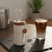 Smart Temperature Display Coffee Tumbler – 316 Stainless Steel 450 ml