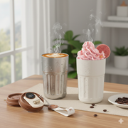 Smart Temperature Display Coffee Tumbler – 316 Stainless Steel 450 ml