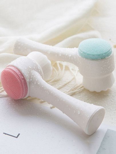 2-in-1 Silicone Face Brush & Exfoliator – Gentle Deep Cleansing
