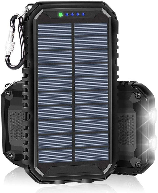 Solar Power Bank, Charge Anywhere Under the Sun