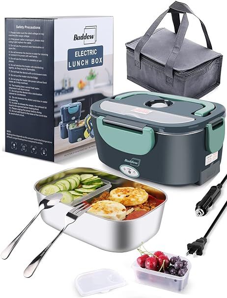 Electric Heated Lunch Box Hot Meals On the Go