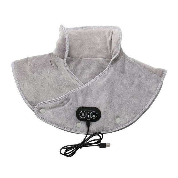 Electric Heating Shoulder Neck Pad Cervical Wrap Three Gear Thermal Compress Shawl Warm Back Tool Relax Brace