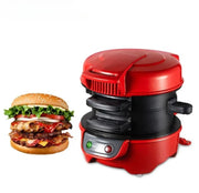 Electric Breakfast Sandwich Maker with Non-Stick Plates