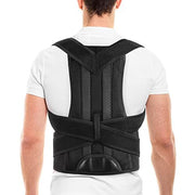 Adjustable back posture corrector for shoulder and spine alignment