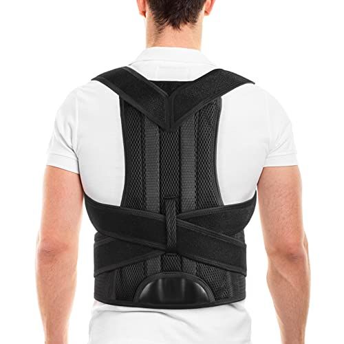 Adjustable back posture corrector for shoulder and spine alignment