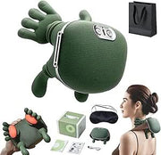 Rechargeable portable neck and shoulder massage device for home and office use