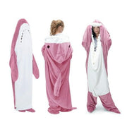 Shark Blanket Hoodie Onesie – Cozy Wearable Blanket