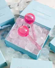 Ultrasonic Facial Cleansing Device with Cooling Skin Ice Globes – Deep Clean & Refresh