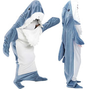 Shark Blanket Hoodie Onesie – Cozy Wearable Blanket
