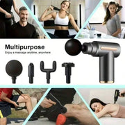 Mini Muscle Massage Gun Protable Body Massager Deep Handheld Percussion Massager For Body Back And Neck Leg