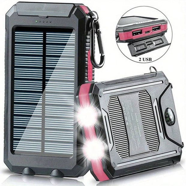 Solar Power Bank, Charge Anywhere Under the Sun