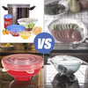Reusable Silicone Food Covers – Keep Food Fresh & Reduce Waste