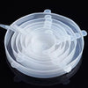 Eco-friendly reusable silicone food covers for fresh storage