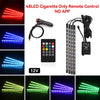 VYRO RGB Car Interior Ambient LED Lights Kit - App Control, Music Sync, Waterproof Glow