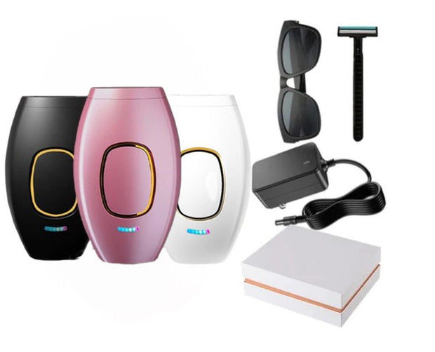 At-Home IPL Laser Hair Removal Device – Permanent Hair Reduction for Smooth Skin