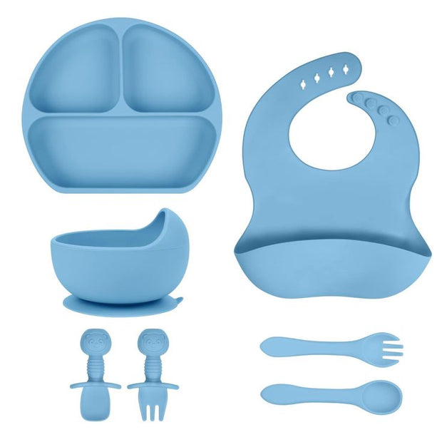 Silicone Baby Feeding Set | Safe, Non-Toxic & Easy to Clean