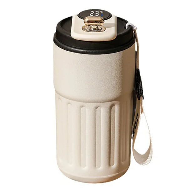 Smart Temperature Display Coffee Tumbler – 316 Stainless Steel 450 ml