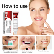 High-quality image of SP-6 Super Probiotic formula for oral care, promoting gum health and 12-hour fresh breath