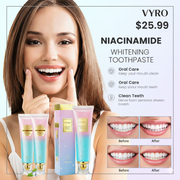 Niacinamide Whitening Toothpaste, Instant Teeth Brightening Formula